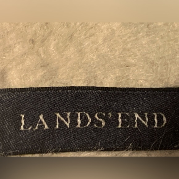 Lands End teal Suede Leather Moccasins Slippers Shoes Size 8 - Picture 2 of 9